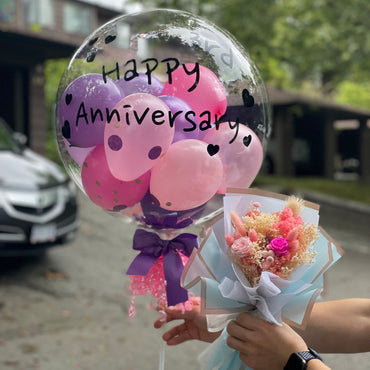 Preserved Mini Flower Bouquet