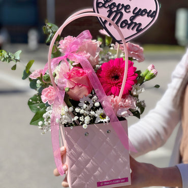 Macaron Flower Box