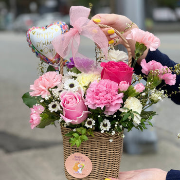 Gardenia Basket