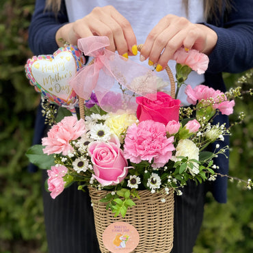 Gardenia Basket