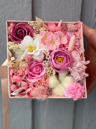 Everlasting Soap Flower Box