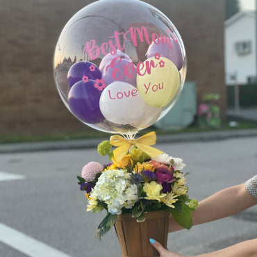 Mother's Day Flower & Balloon Set