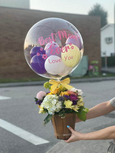 Mother's Day Flower & Balloon Set