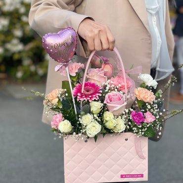 Macaron Flower Box