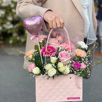 Macaron Flower Box