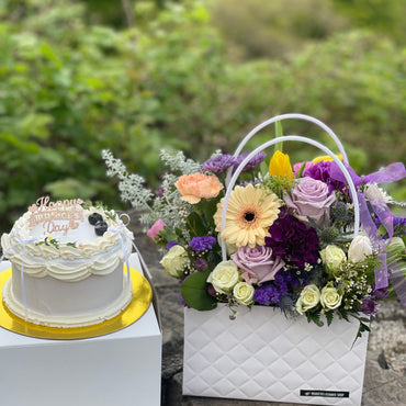 Macaron Flower Box