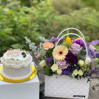 Macaron Flower Box