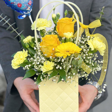 Macaron Flower Box
