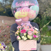 Macaron Flower Box
