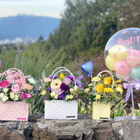 Macaron Flower Box