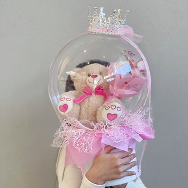 Love You Flower Balloon