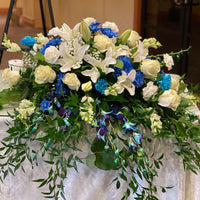 Beautiful Memories Half Casket Spray