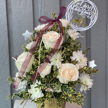 White Christmas Tree