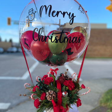 Candy Cane Surprise Basket