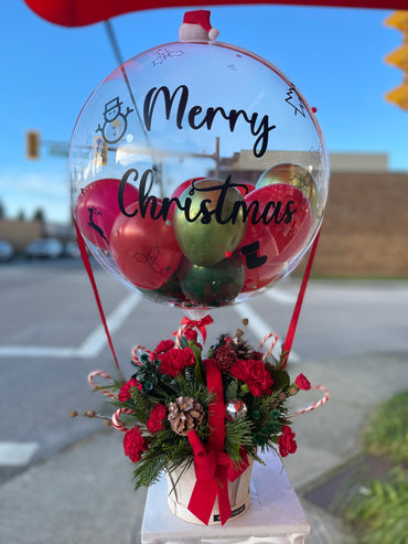 Candy Cane Surprise Basket