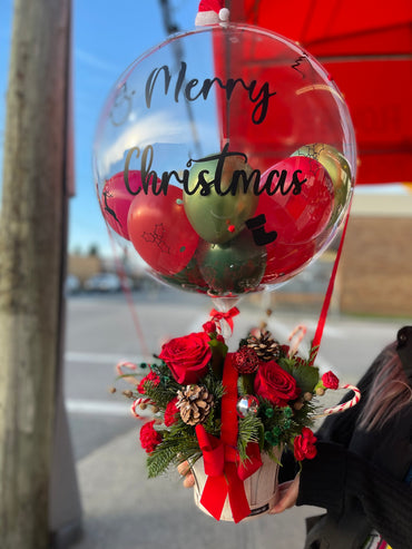 Candy Cane Surprise Basket
