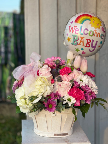 Welcome Baby Basket