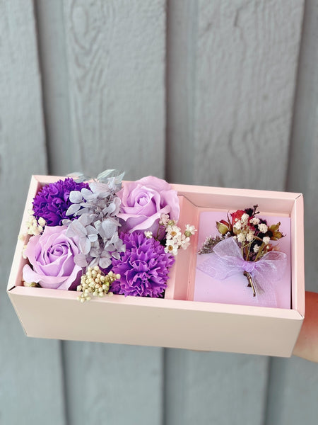 Everlasting Soap Flower Box