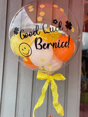 Yellow Bubble Balloon