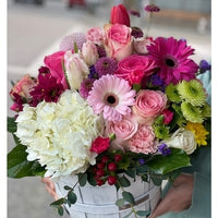 Pastel Pink Basket