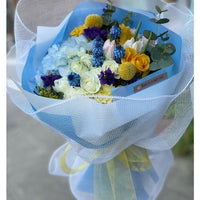 Pastel Blue Bouquet
