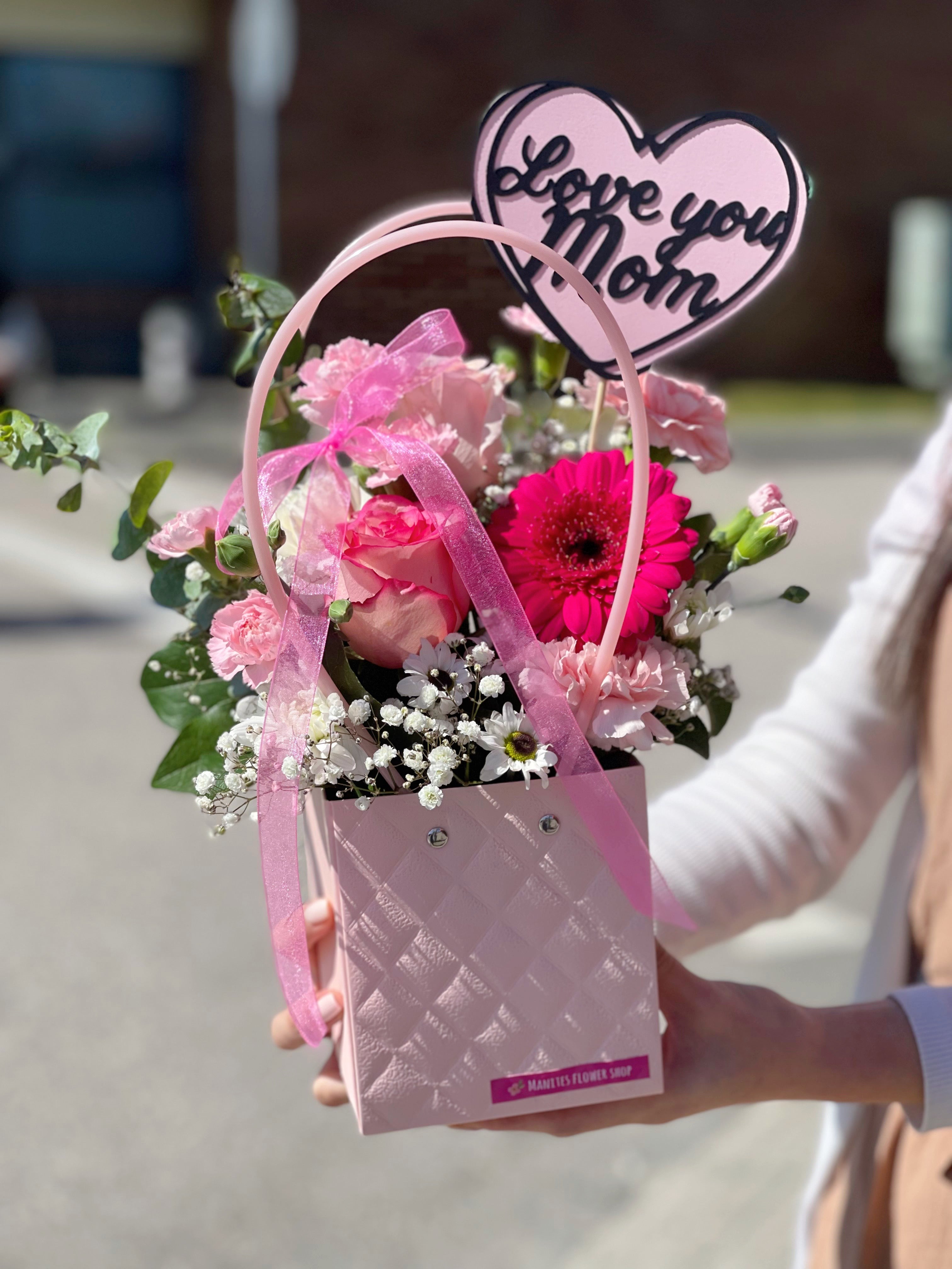 Macaron Flower Box