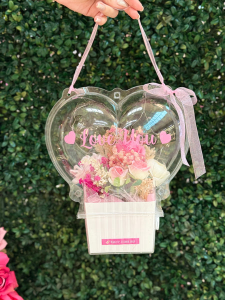 Love You Flower Balloon