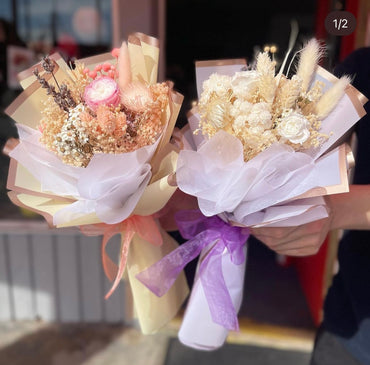 Preserved Mini Flower Bouquet
