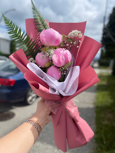 Blooms of Peonies