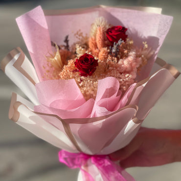 Preserved Mini Flower Bouquet