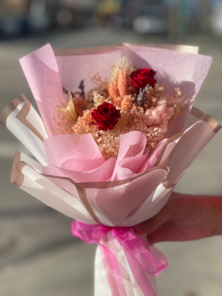Preserved Mini Flower Bouquet