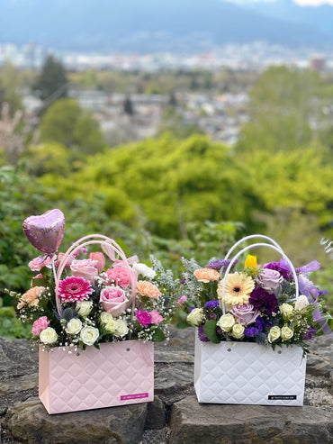 Macaron Flower Box