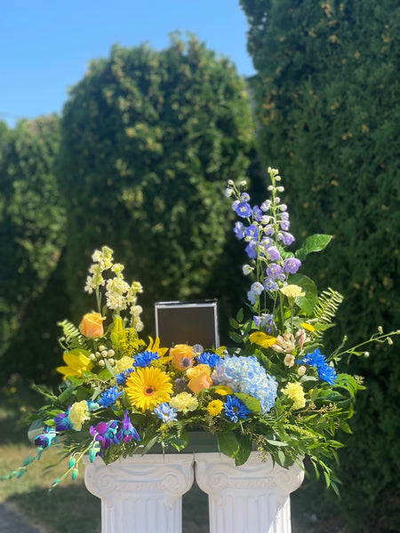 Gentle Urn Arrangement