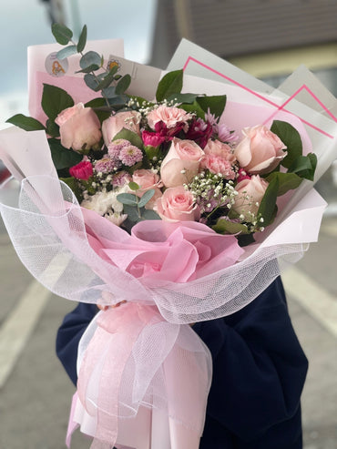 Pink Blooms Bouquet