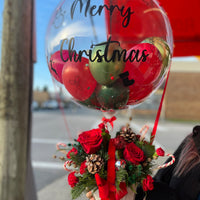 Candy Cane Surprise Basket