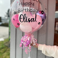 Pink & Purple Bubble Balloon