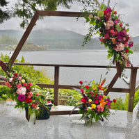 Hexagon Wedding Arch