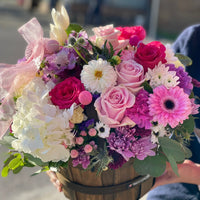 Pink Bubblegum Basket