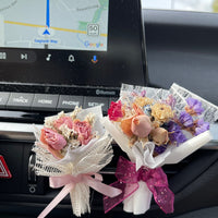 Mini Bouquet Magnet/ Car Decor