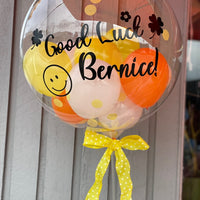 Yellow Bubble Balloon