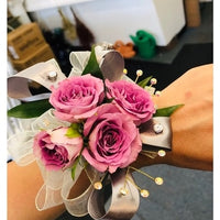 Lovely purple corsage 