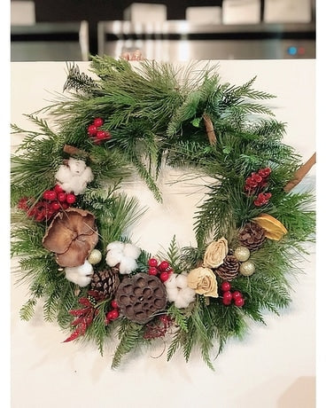 Handmade Christmas Wreath 2