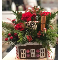 Gingerbread House Bouquet
