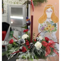 Frosty Winter Centerpiece 